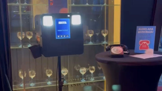 Photobooth in Rotterdam: Erasmus MC & Restaurant Prachtig - Rentiva Photobooths