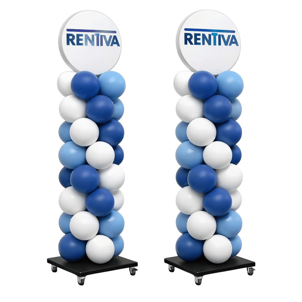 Photobooth, Duurzame ballonpilaren - Rentiva Photobooths,