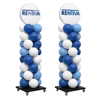 Photobooth, Duurzame ballonpilaren - Rentiva Photobooths,